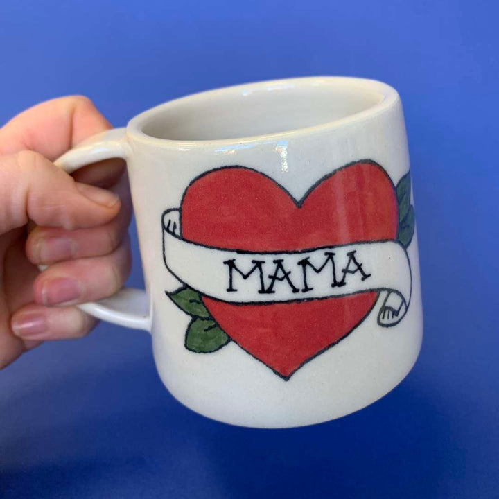 Emma Puddick Mama Heart Mug