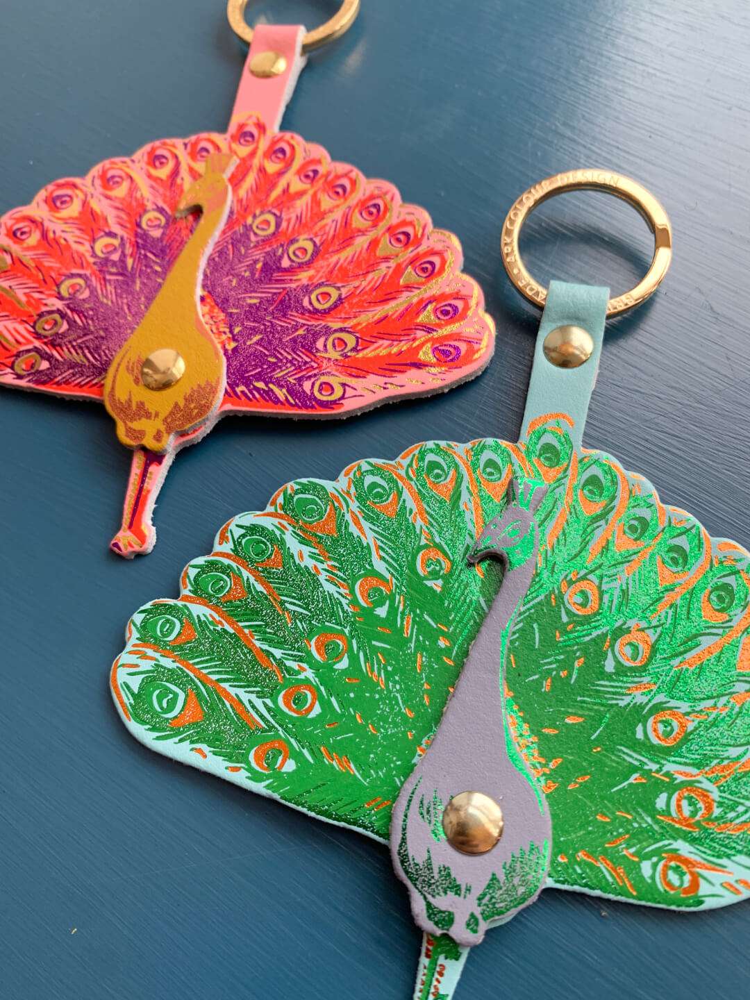 Peacock Key Ring