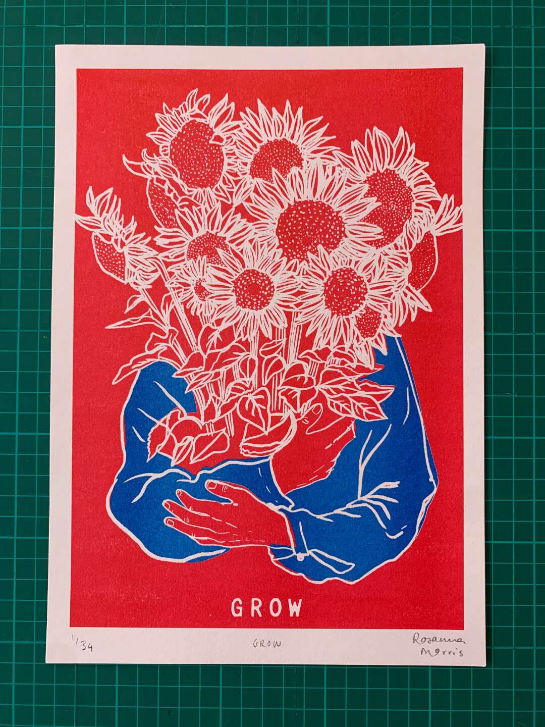 Rosanna Morris X BAM Exclusive 'Grow'  Print