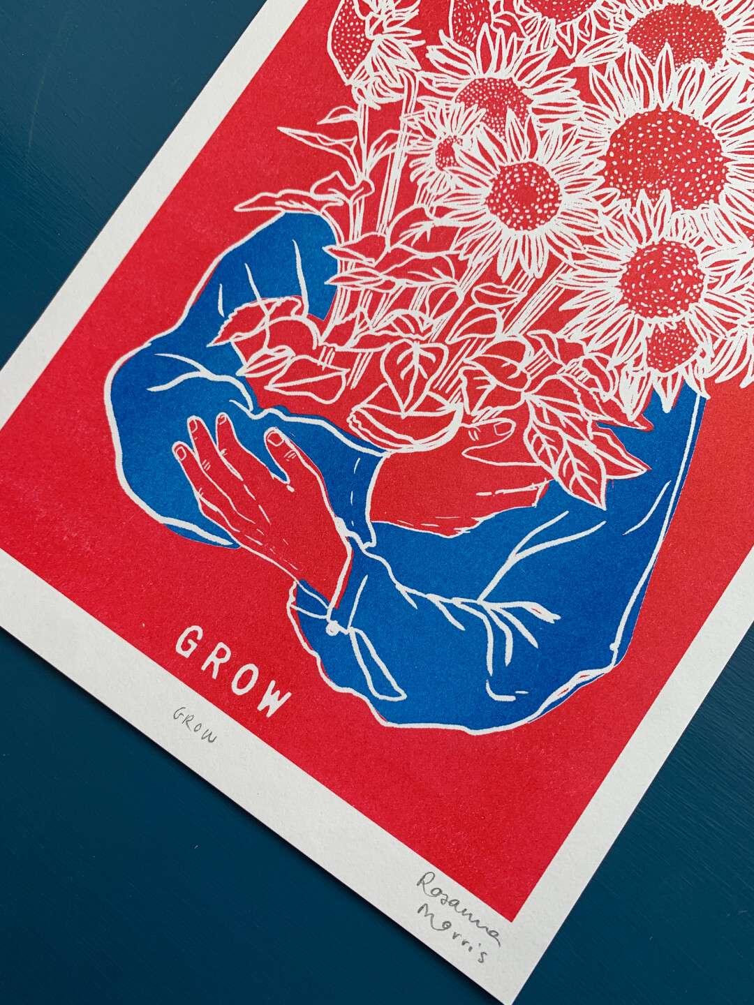 Rosanna Morris X BAM Exclusive 'Grow'  Print