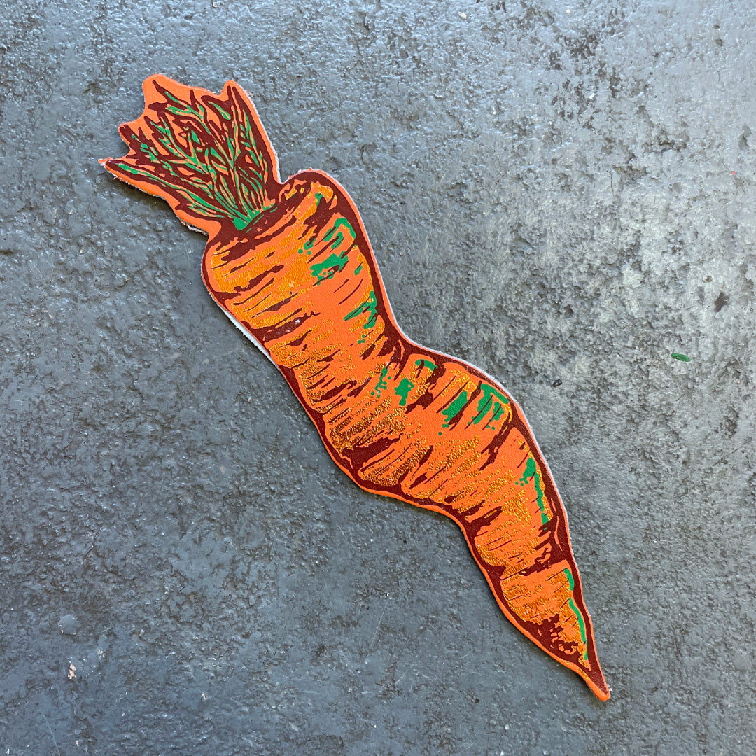 Wonky Carrot Bookmarks