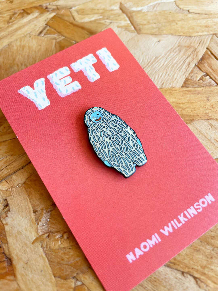 Yeti Enamel Pin Badge