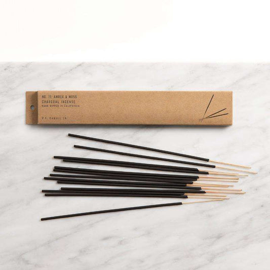 PF Candle Co Incense Sticks: Amber & Moss