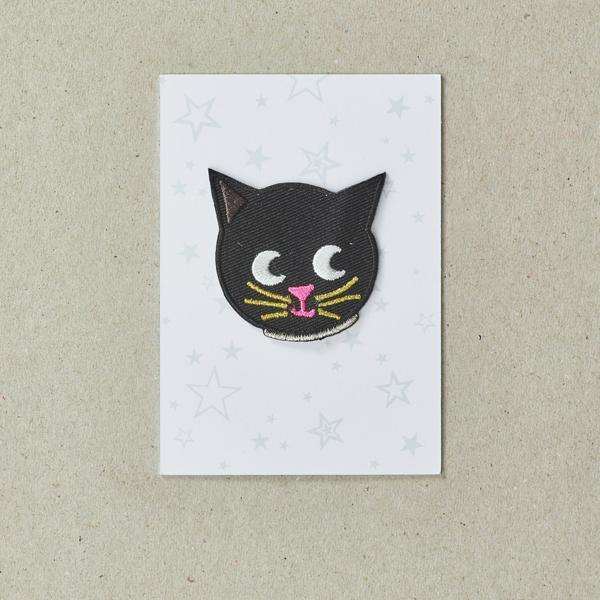 Black Cat Iron-on Patch