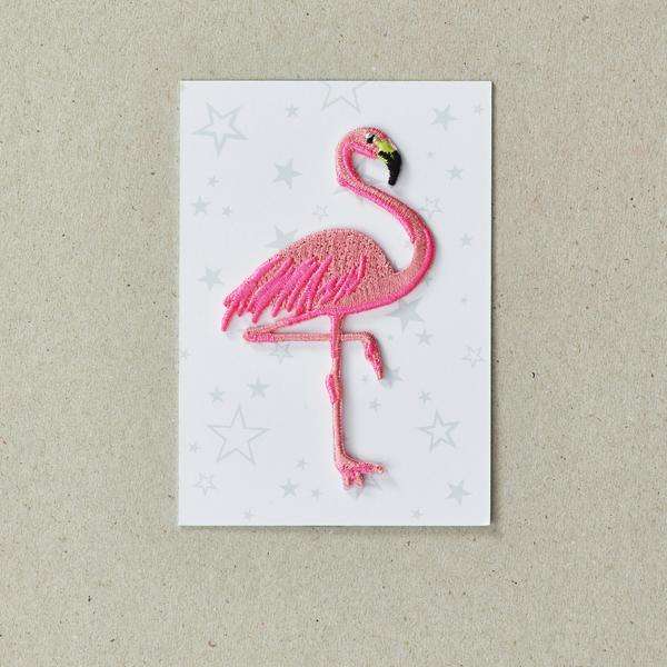 Flamingo Iron-on Patch