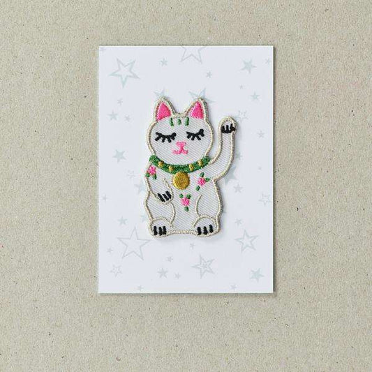 Lucky Cat Iron-on Patch