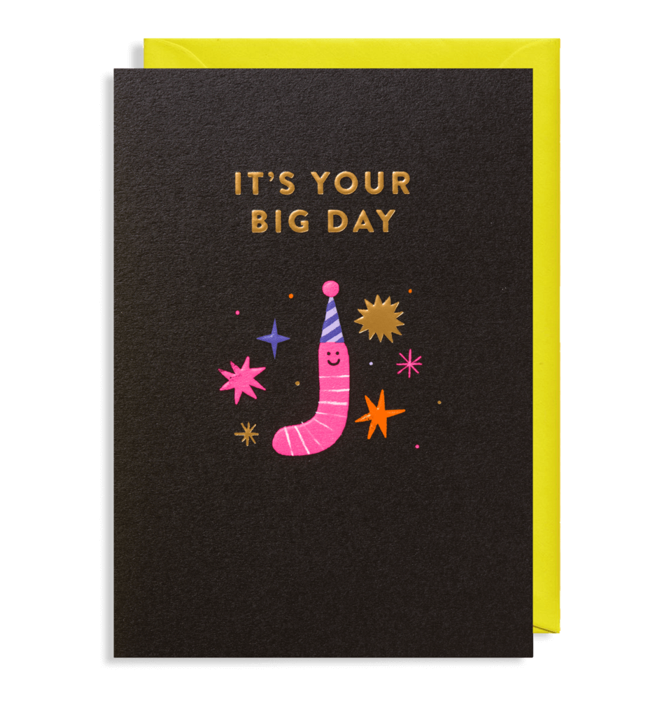 Big Day Greetings Card