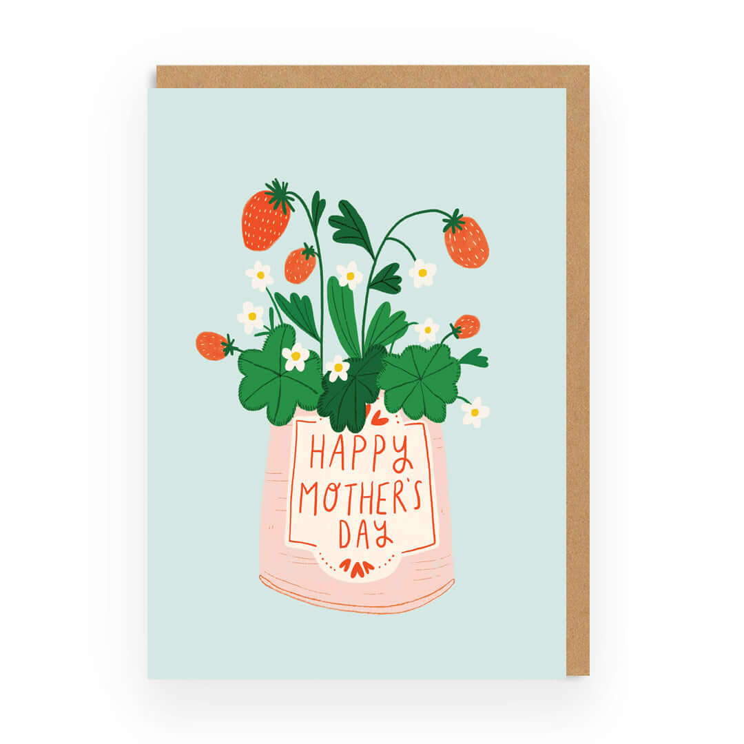 Strawberries Mother's Day Greetings Card