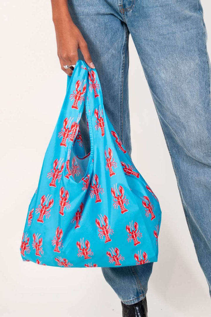 100% Recycled Shopping Bag - Lobster