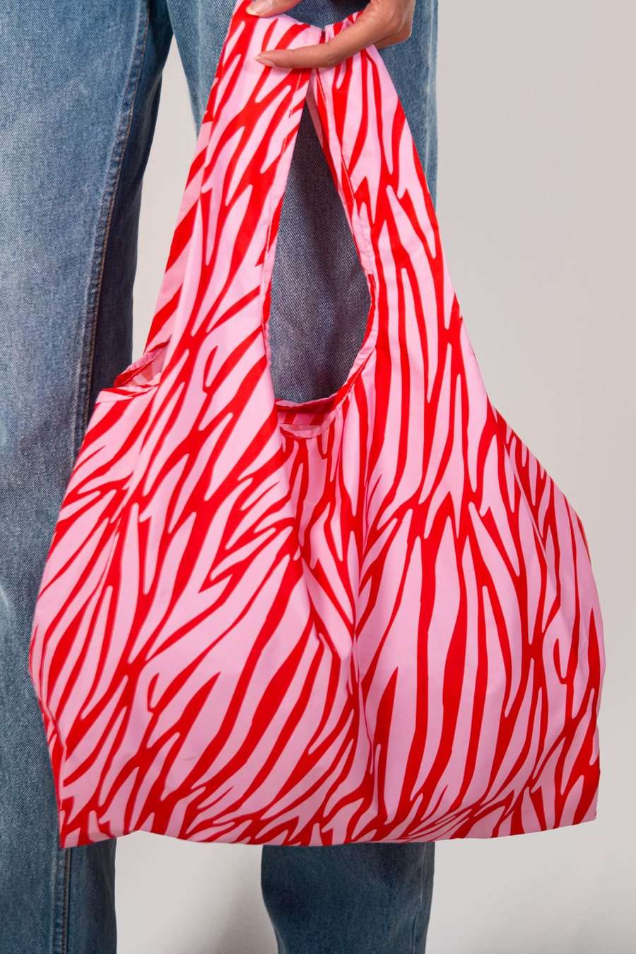 100% Recycled Shopping Bag - Zebra