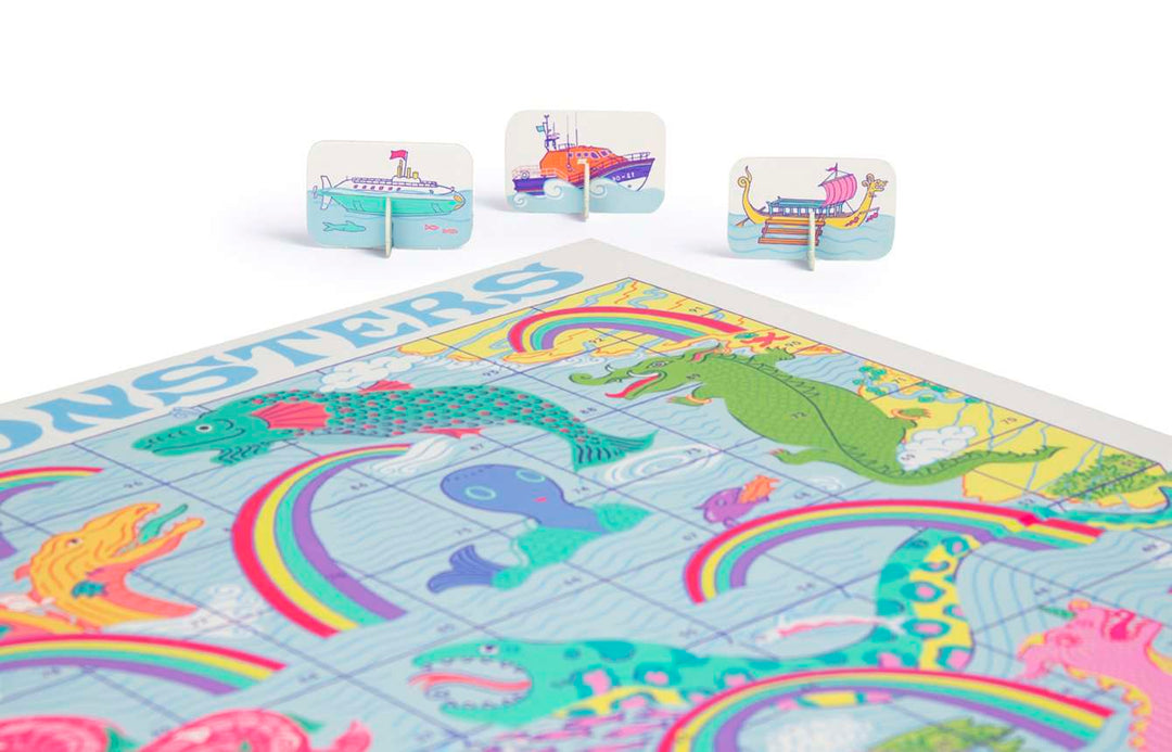 Sea Monsters & Rainbows: A Snakes and Ladders Game