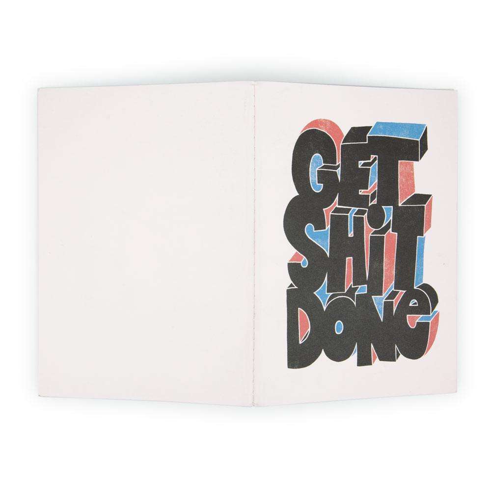 Get Shit Done A5 Notebook