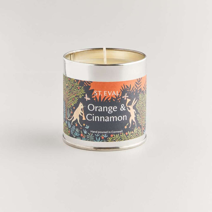 Orange & Cinnamon Christmas Tin Candle
