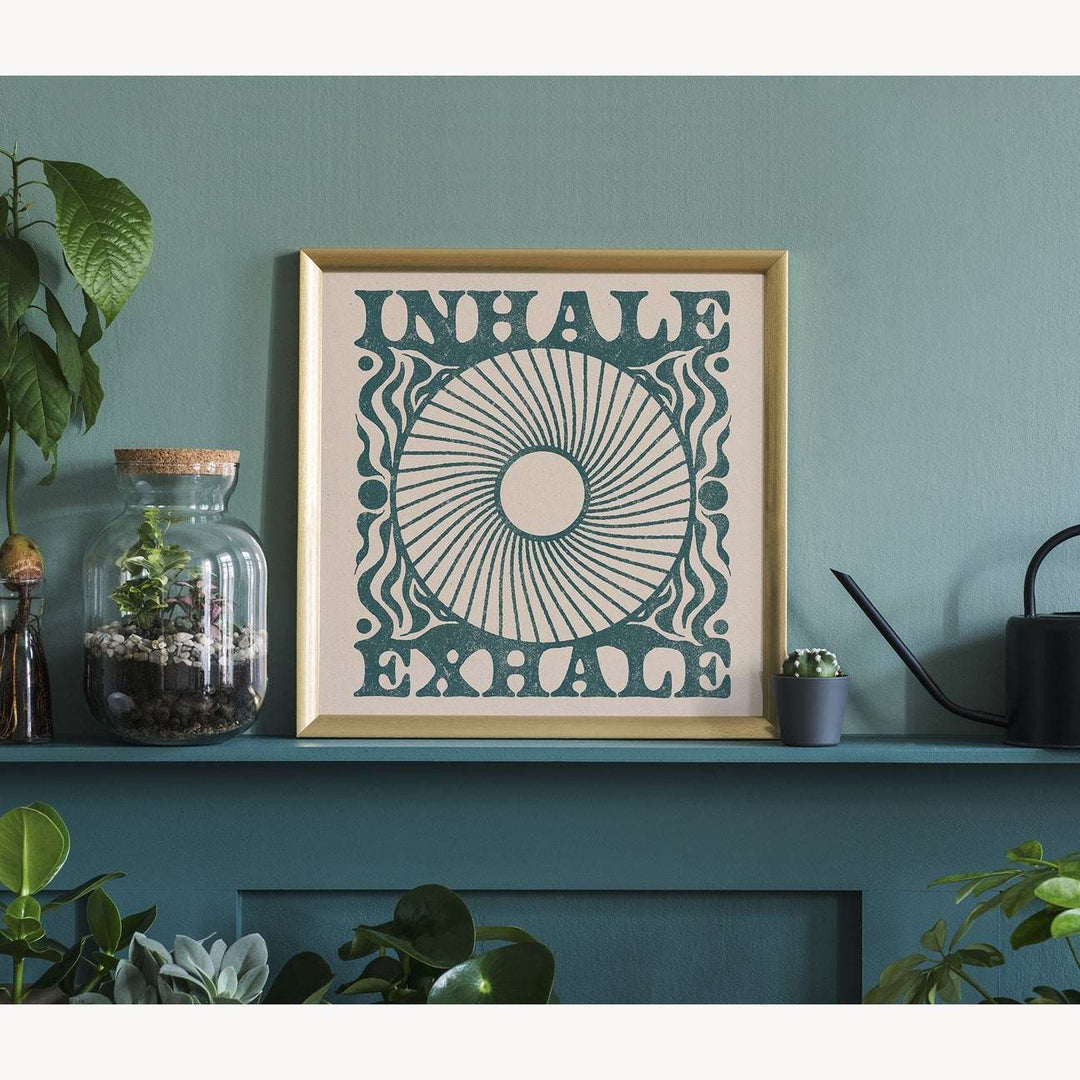 Inhale Exhale Print