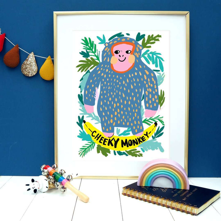 Cheeky Monkey Print