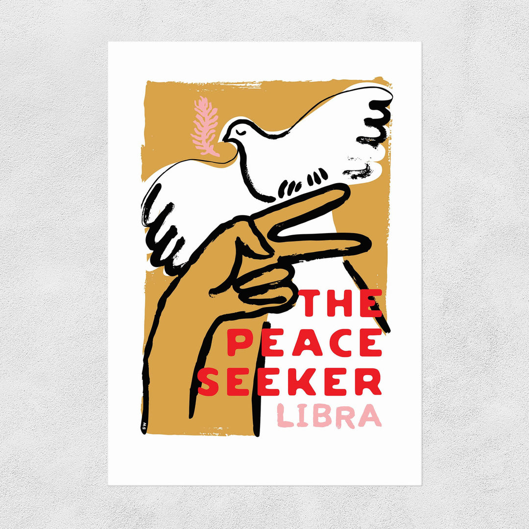 Libra: The Peace Seeker A3 Print