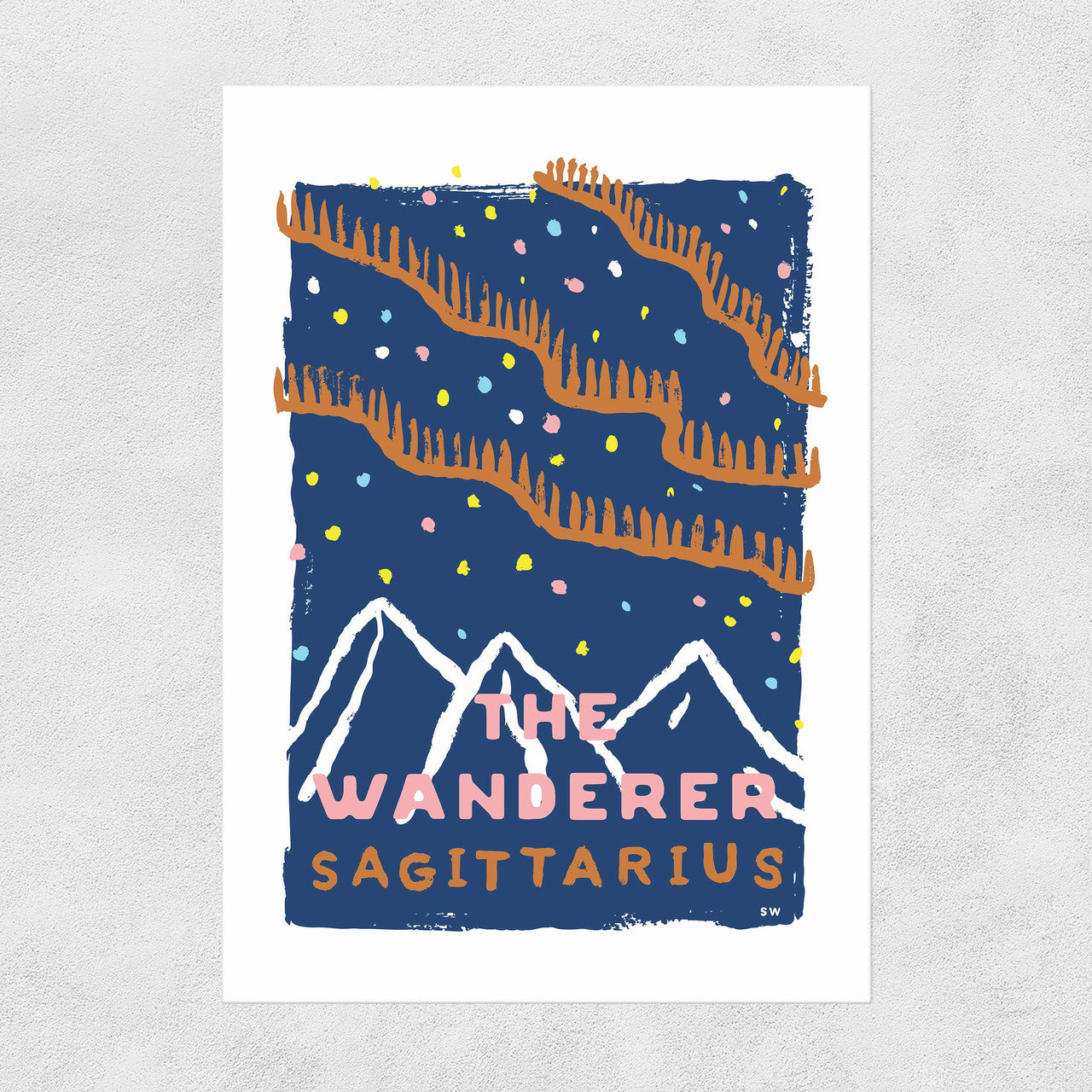 Sagittarius: The Wanderer A3 Print