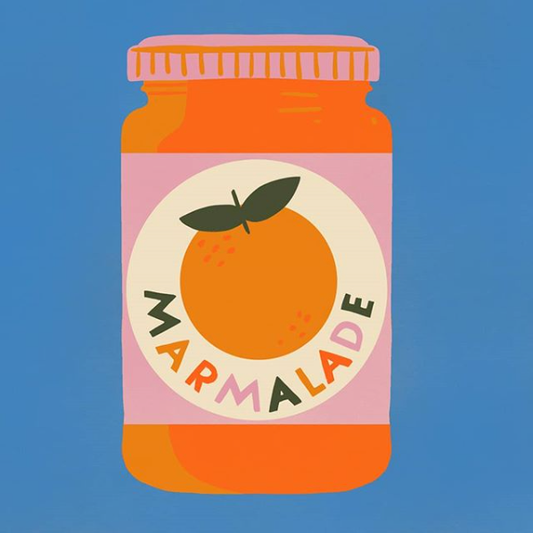 Marmalade A4 Print