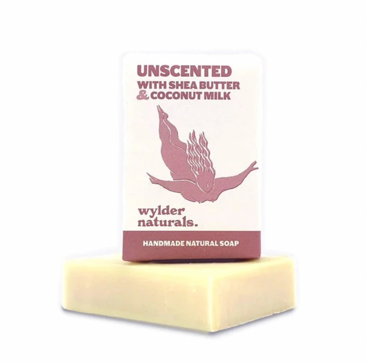 Wylder Natural Soaps: Unscented with Shea Butter