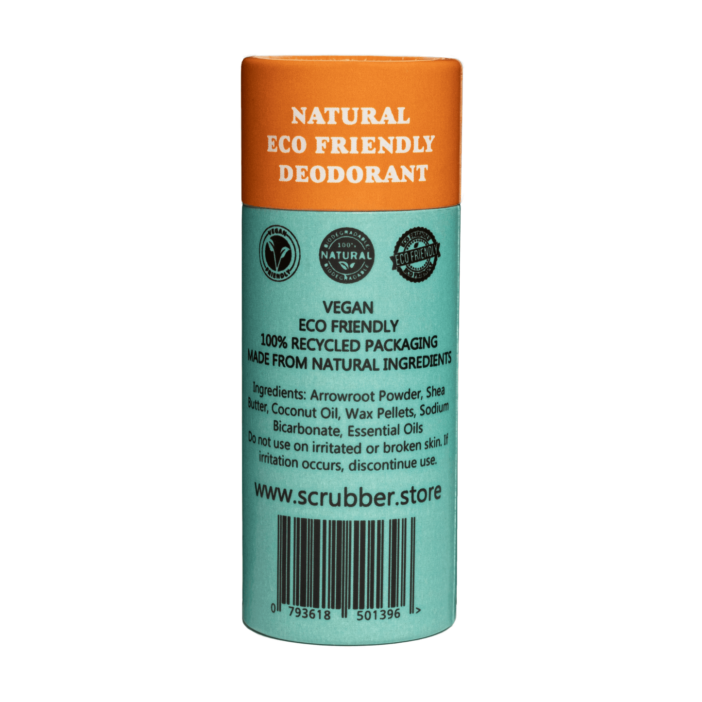 Scrubber Natural Deodorant: Ylang & Rose