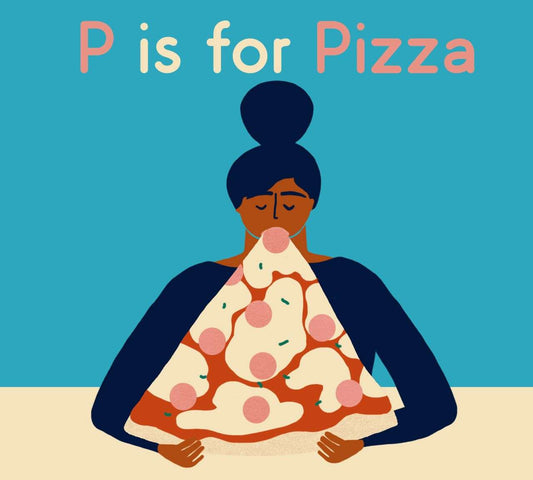 P Is For Pizza Print