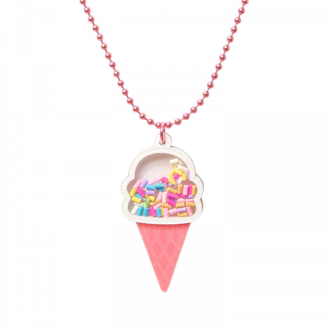 Acrylic Bead Necklace: Ice Cream