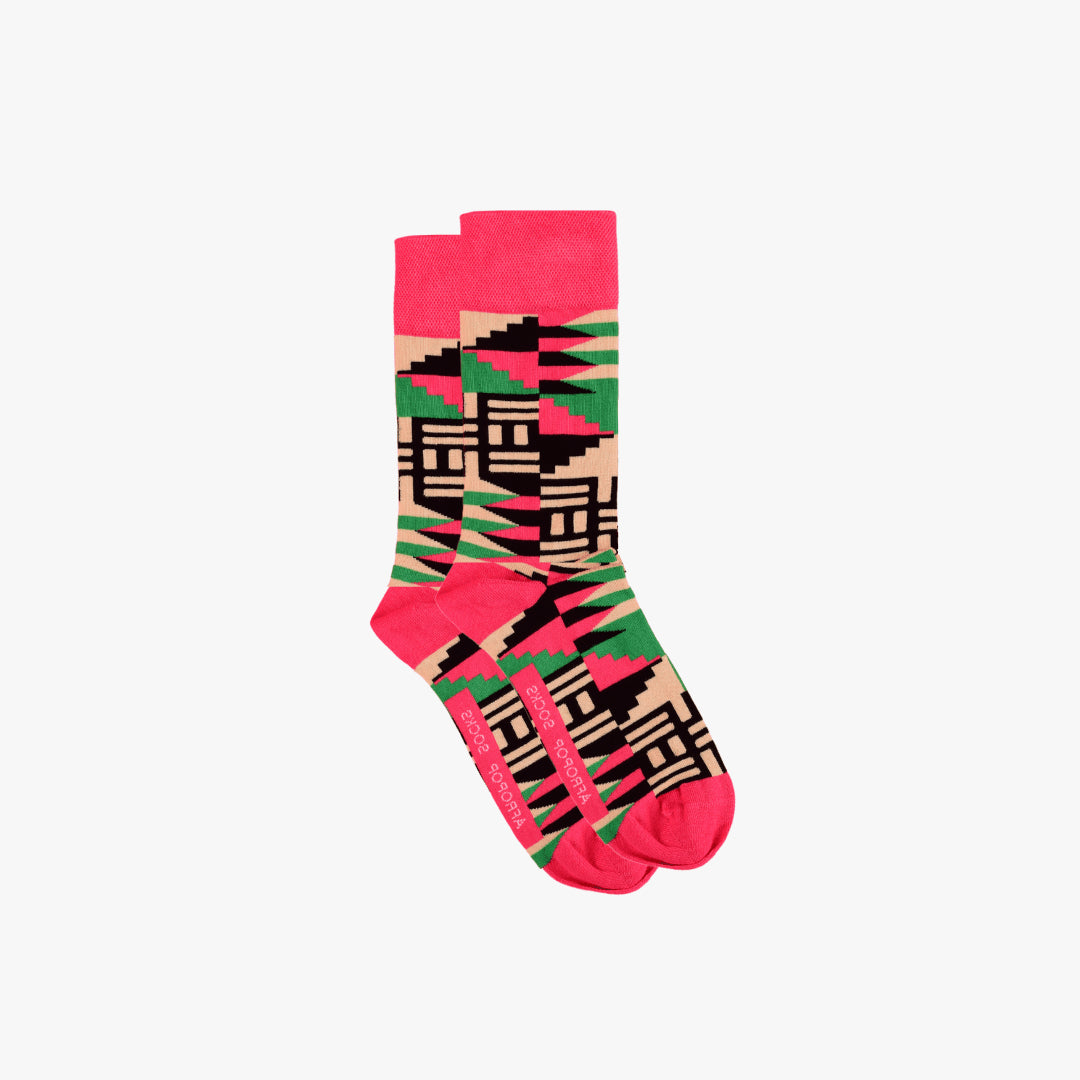 Afropop Scholar Socks (M/L)