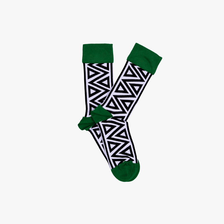 Afropop Triangles Socks (L)