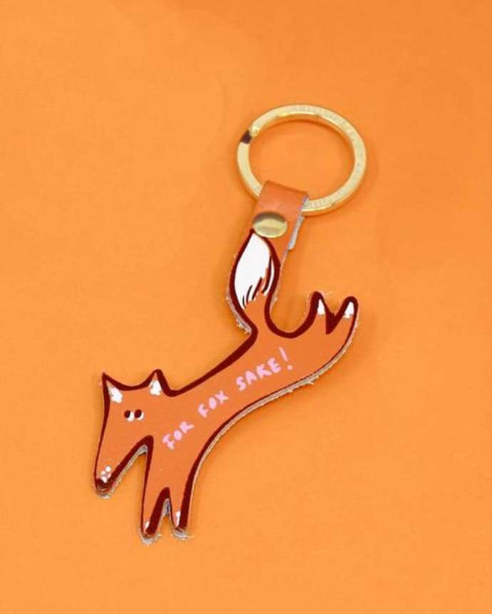 For Fox Sake Key Ring