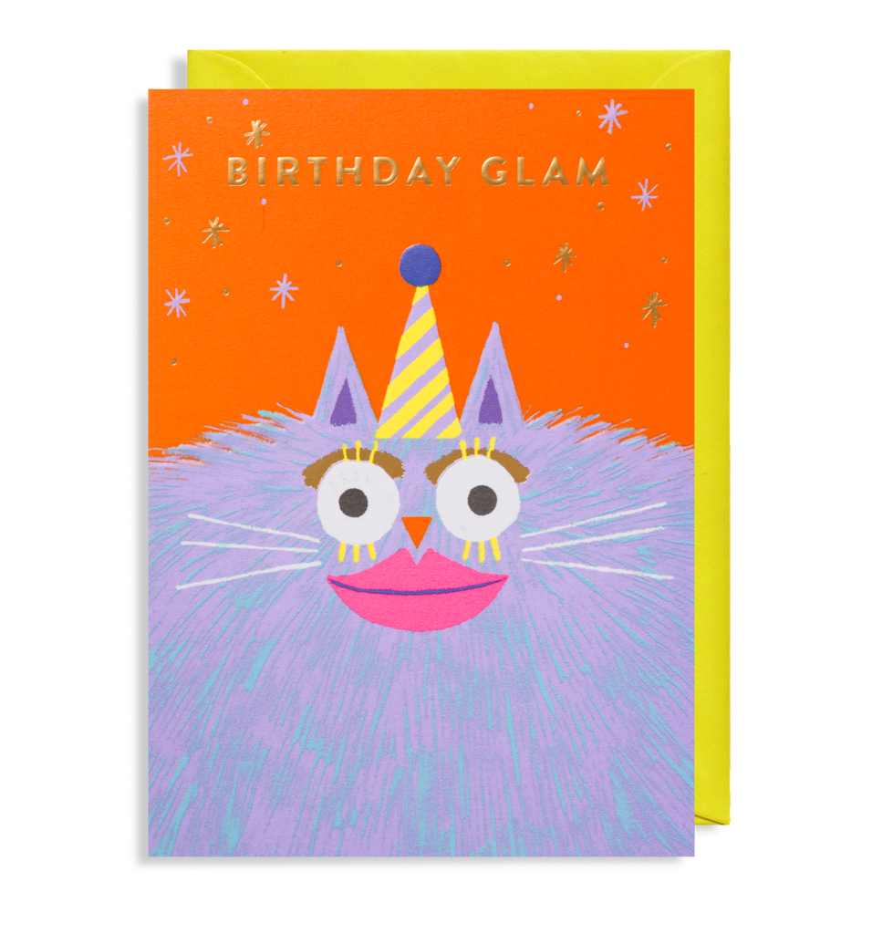 Birthday Glam Greetings Card