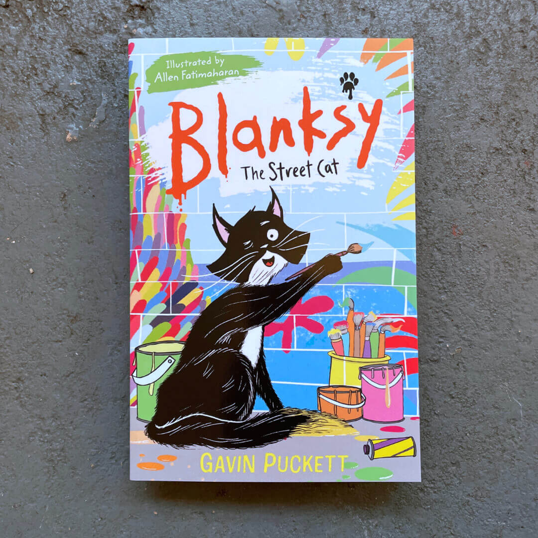 Blanksy the Street Cat