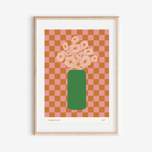 Carnation A5 Art Print