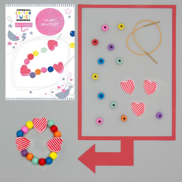 Make Your Own Heart Bracelet Kit