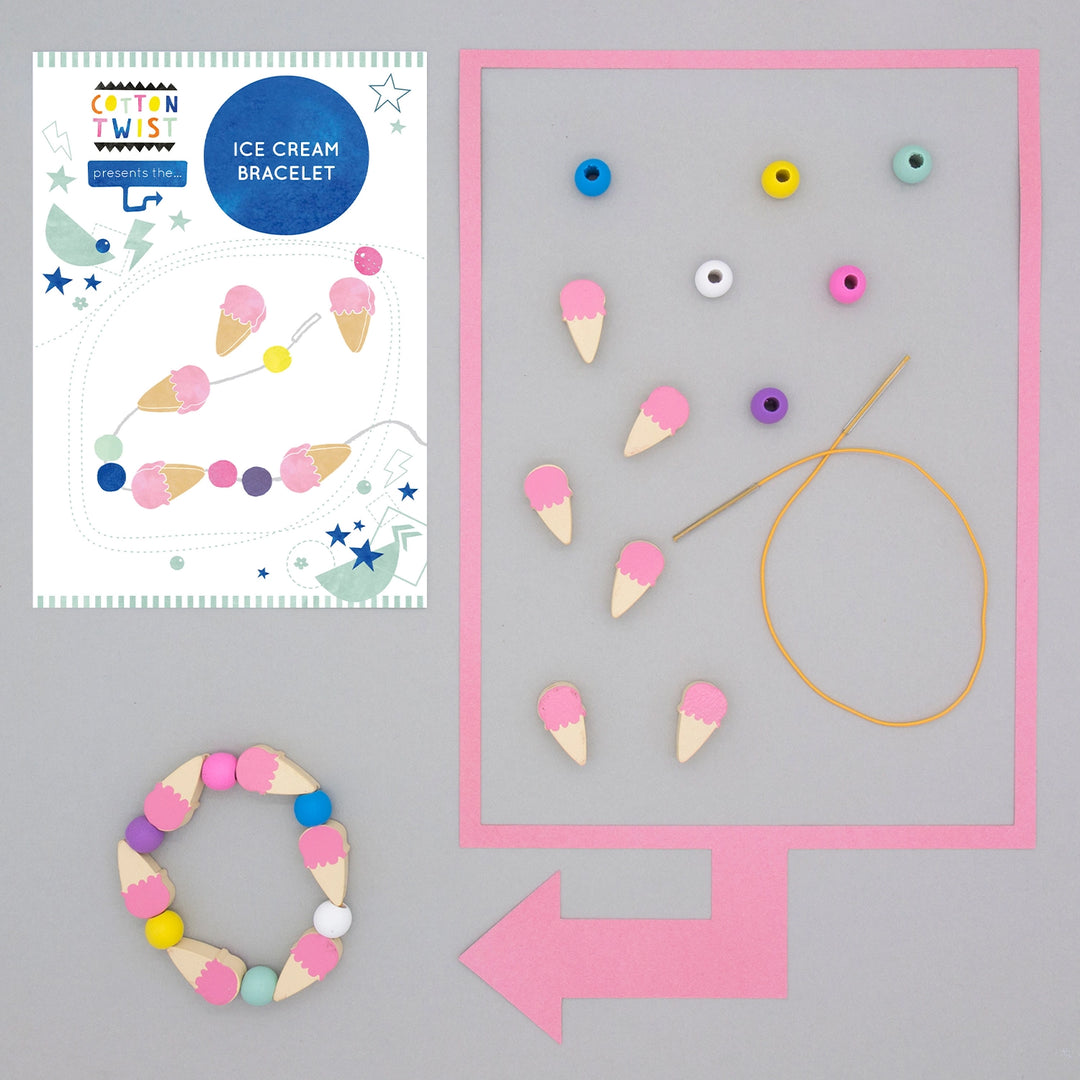 Make Your Own Ice Cream Bracelet Kit