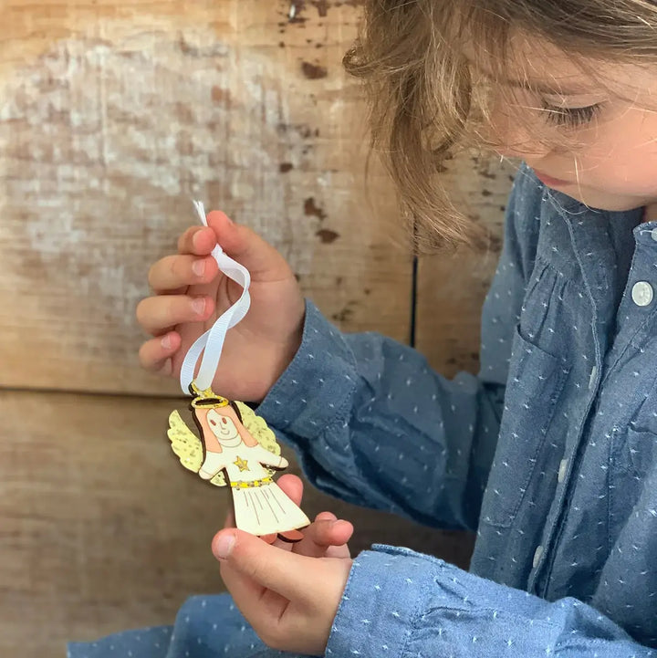 Make Your Own Christmas Angel Decoration