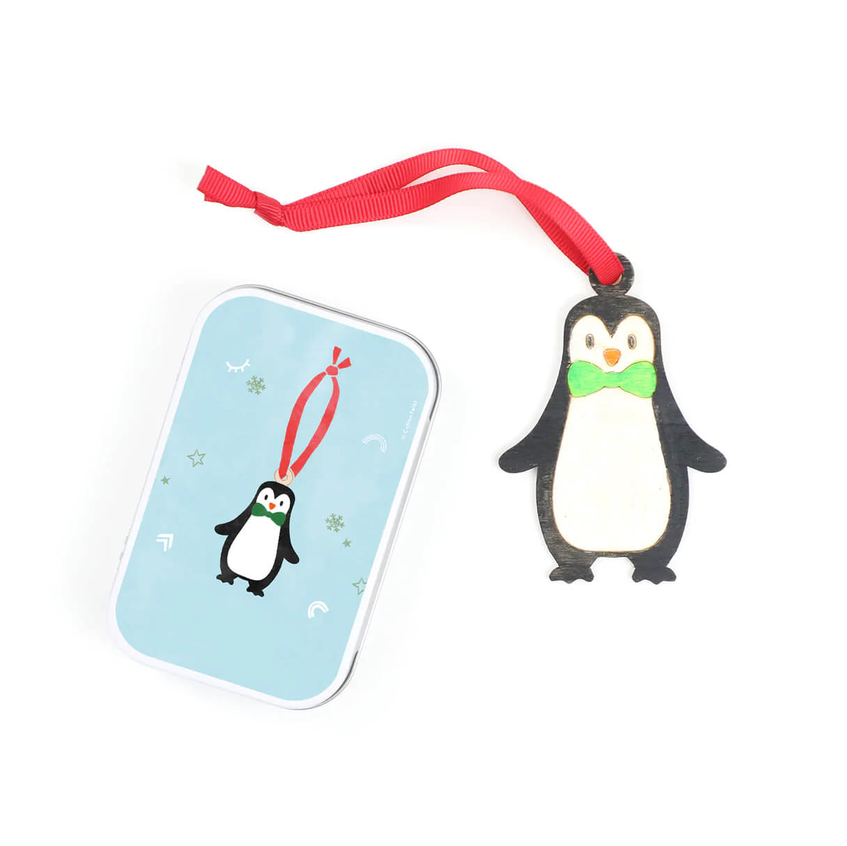 Make Your Own Christmas Penguin Decoration