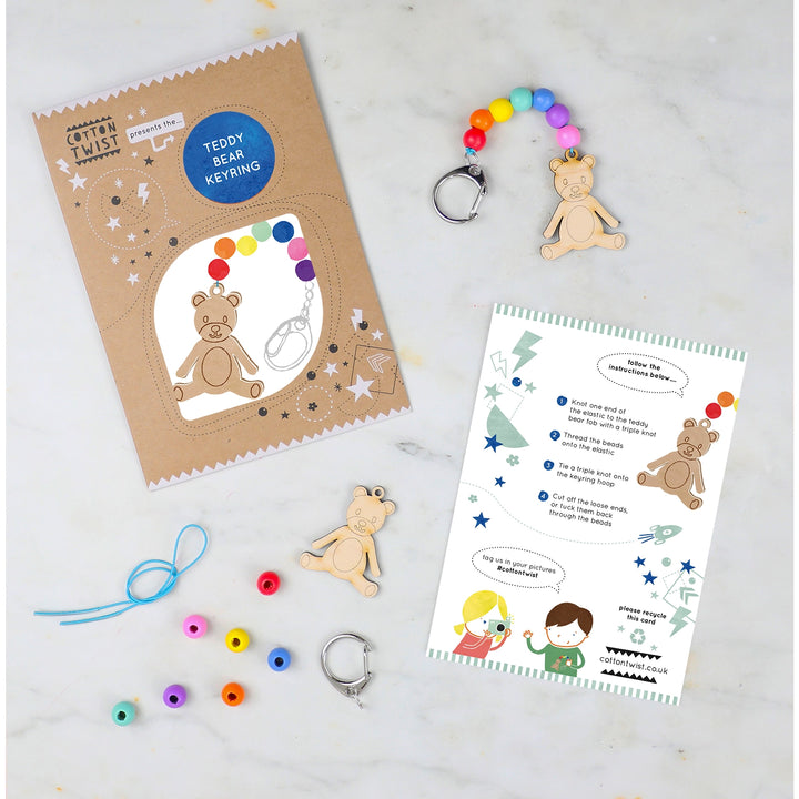 Make Your Own Teddy Bear Keyring