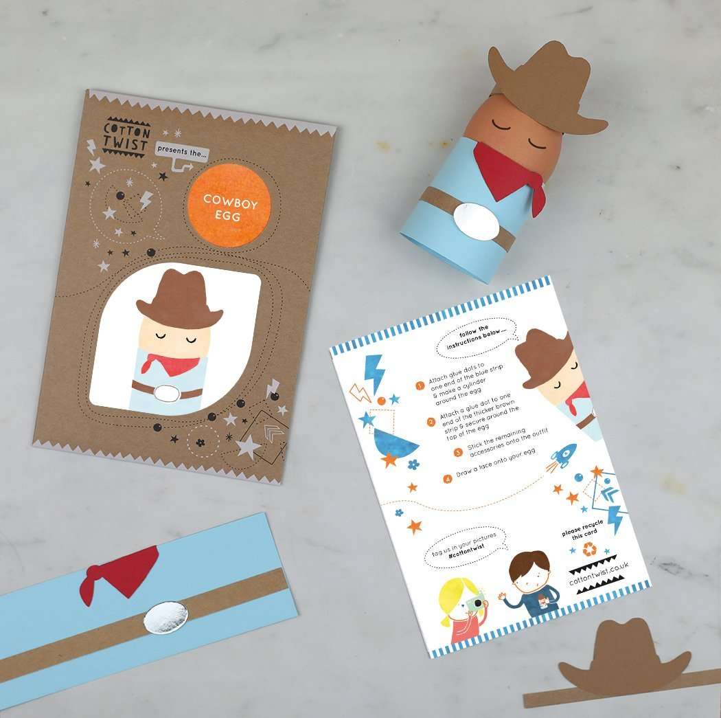 Cotton Twist Easter Egg Character Kits