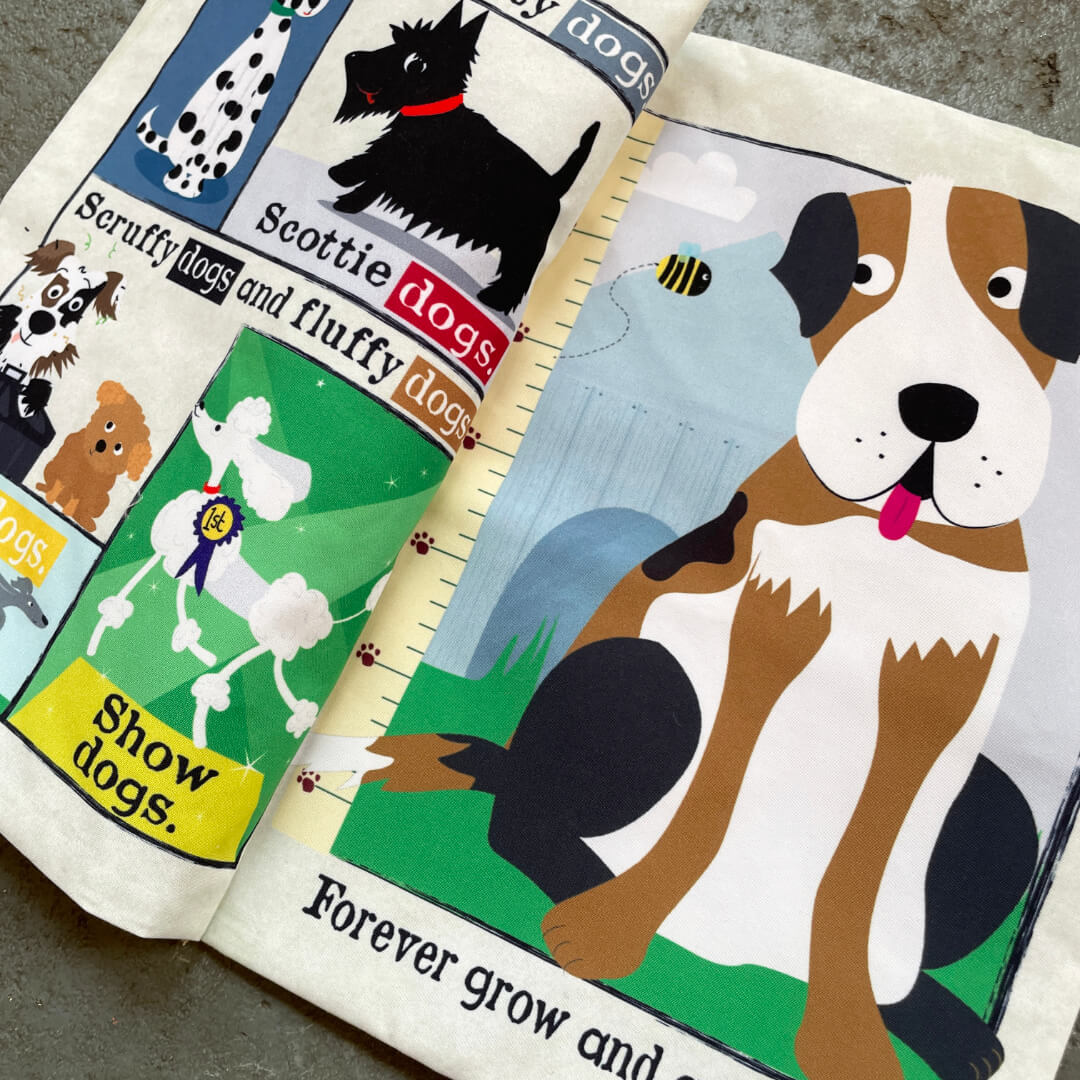 Crinkly Cloth Books: Just Dogs