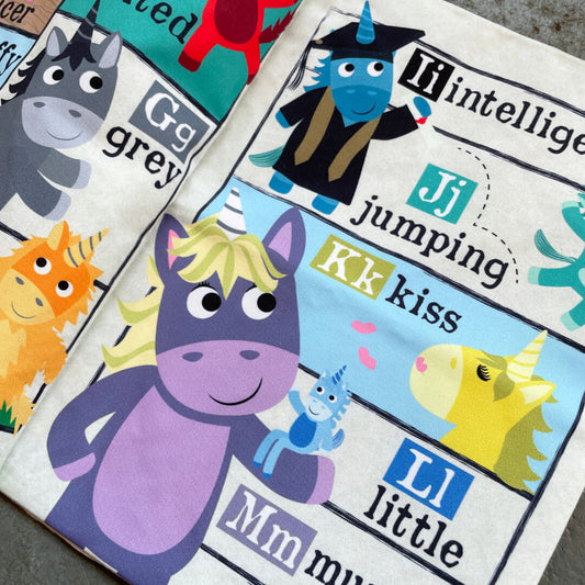 Crinkly Cloth Books: Unicorn ABC