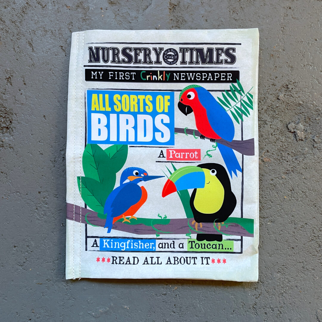 Crinkly Cloth Books: Birds