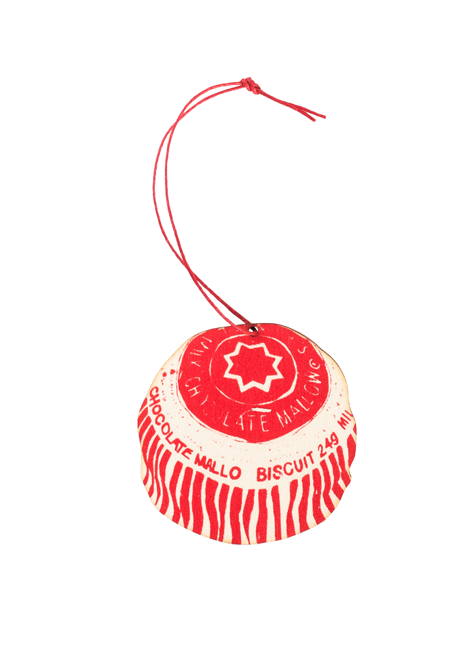 Wooden Teacake Decoration