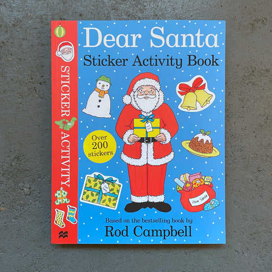 Dear Santa Sticker Activity Book