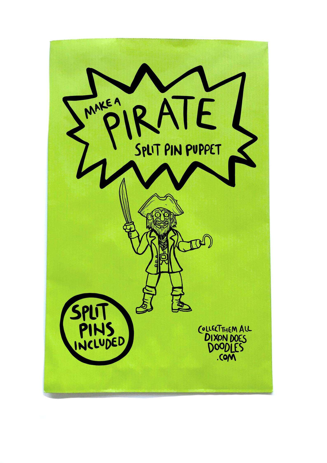 Pirate Pin Puppet Kit