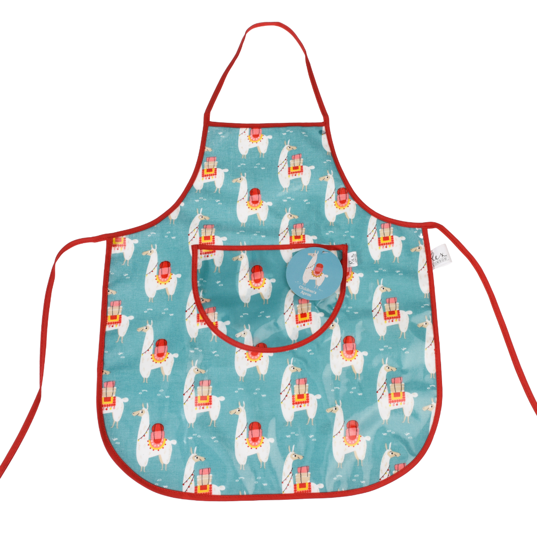 Llama Children's Apron