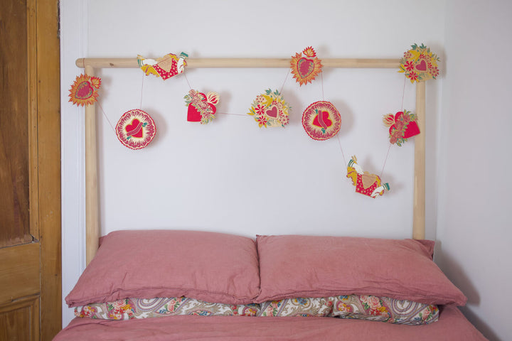 Hearts Paper Garland