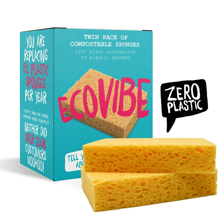 Compostable Sponges (2 Pack)