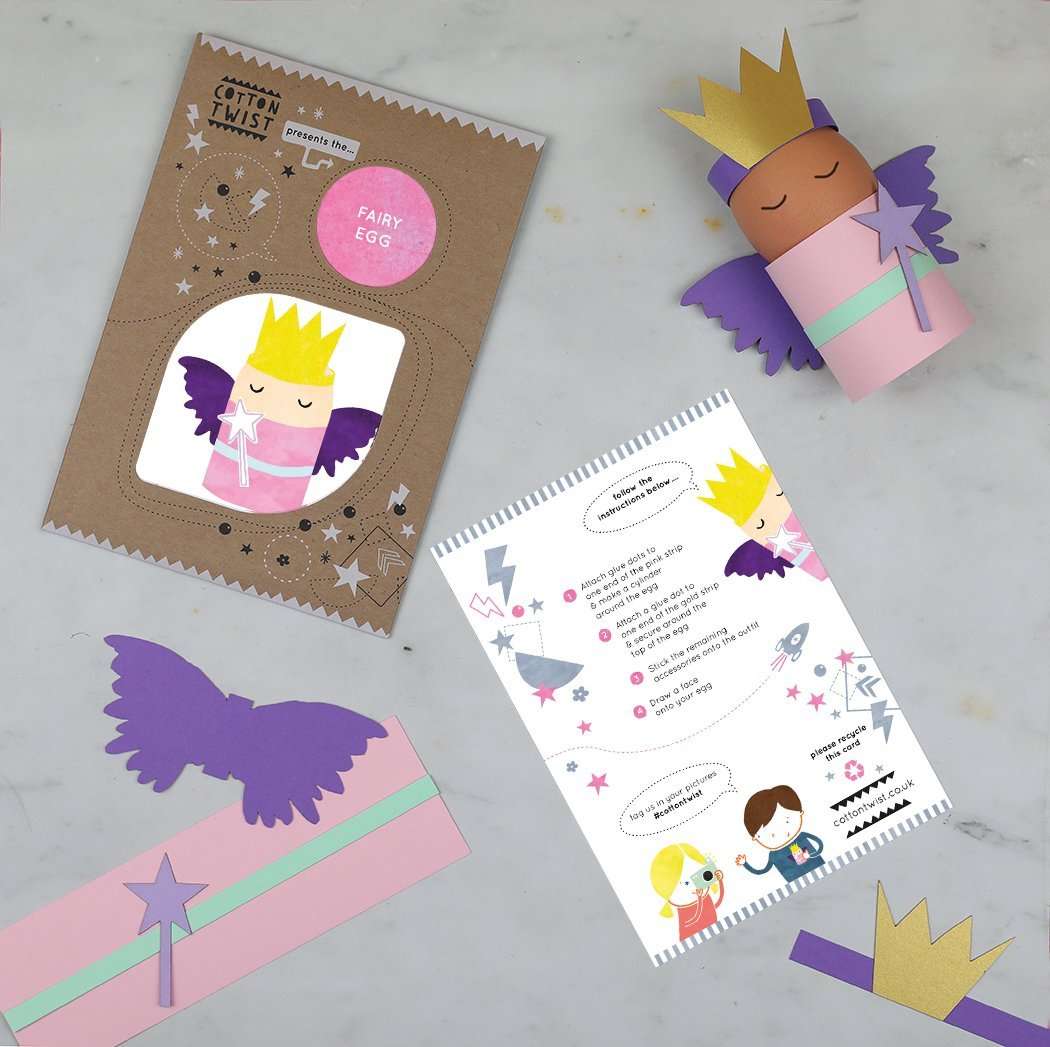 Cotton Twist Easter Egg Character Kits