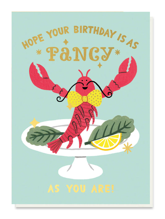 Fancy Birthday Greetings Card