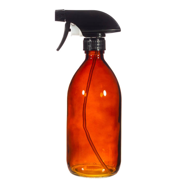 Refillable Glass Bottle with Spray